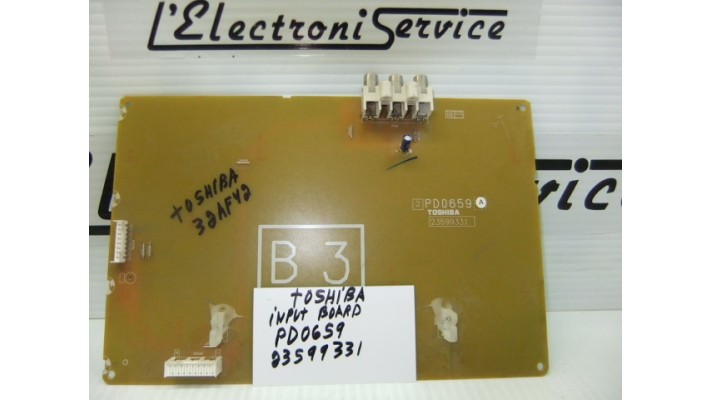 Toshiba  PD0659A  module input Board .